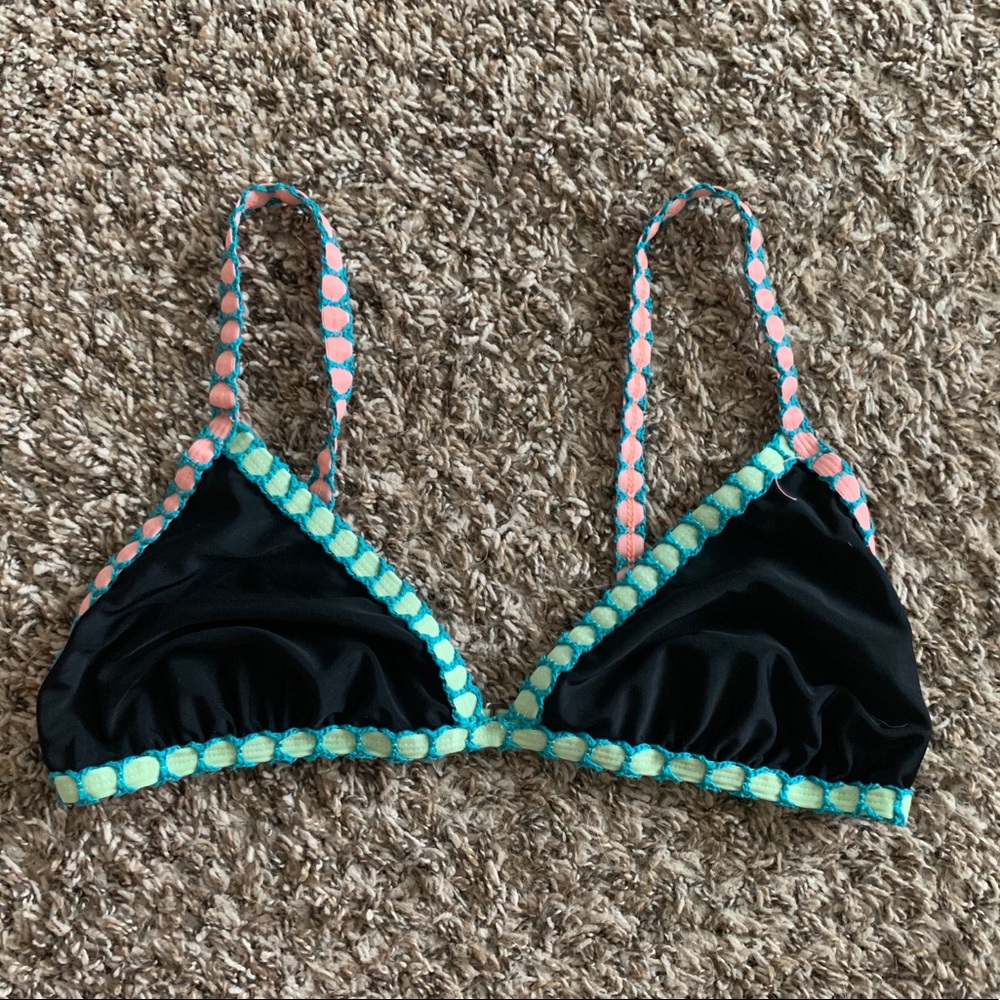 Target Neon Bikini Top